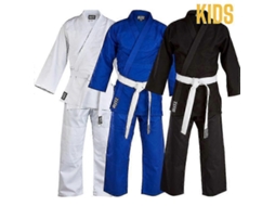 Uniforme De Judô Esportivo Em Algodão Para Estudantes Preto Azul Yvan Brilvibera