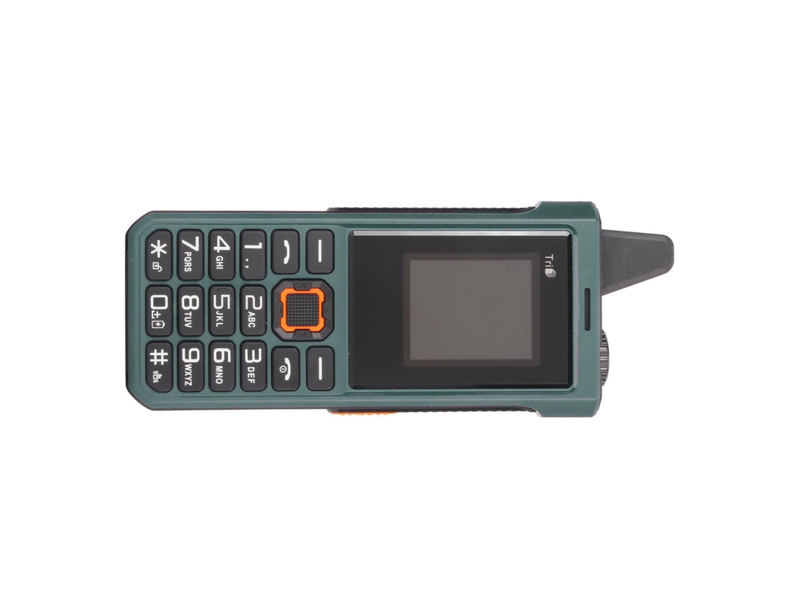 2026zentro-telefone Rugged Para Idosos Com Botões Grandes 2.0 Polegadas Alto Volume 3 Chips Lanterna Bateria Green