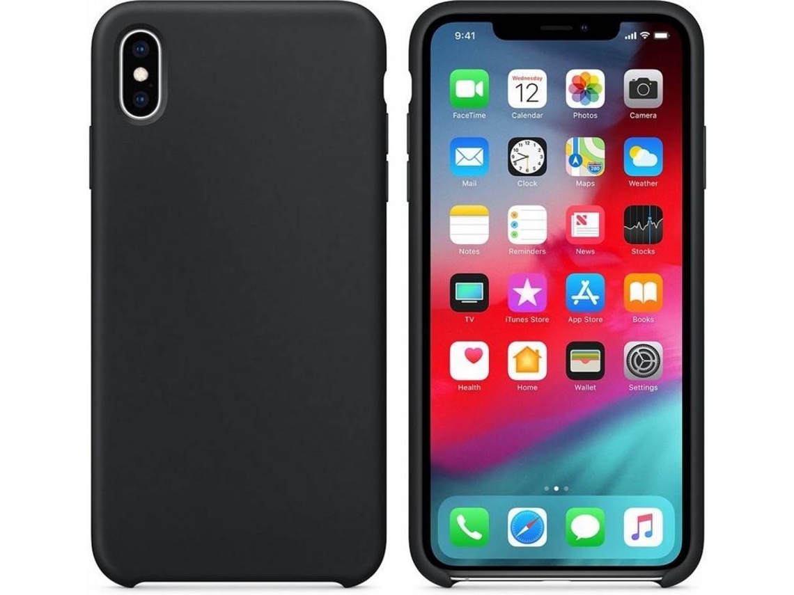 Capa iPhone XS Max TUMUNDOSMARTPHONE Ultra Suave Preto