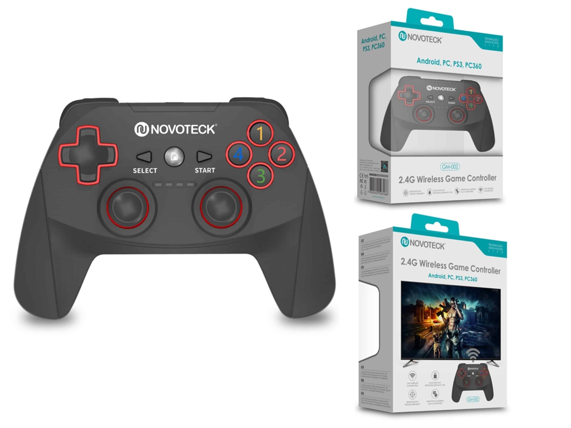 Comando Jogo Pc-android-pc360-ps3 Sem Fio Gm-002
