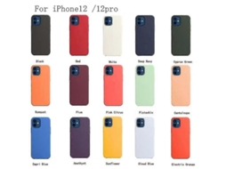 2026 capa de Silicone com Magsafe para Iphone 12 e 12 Pro