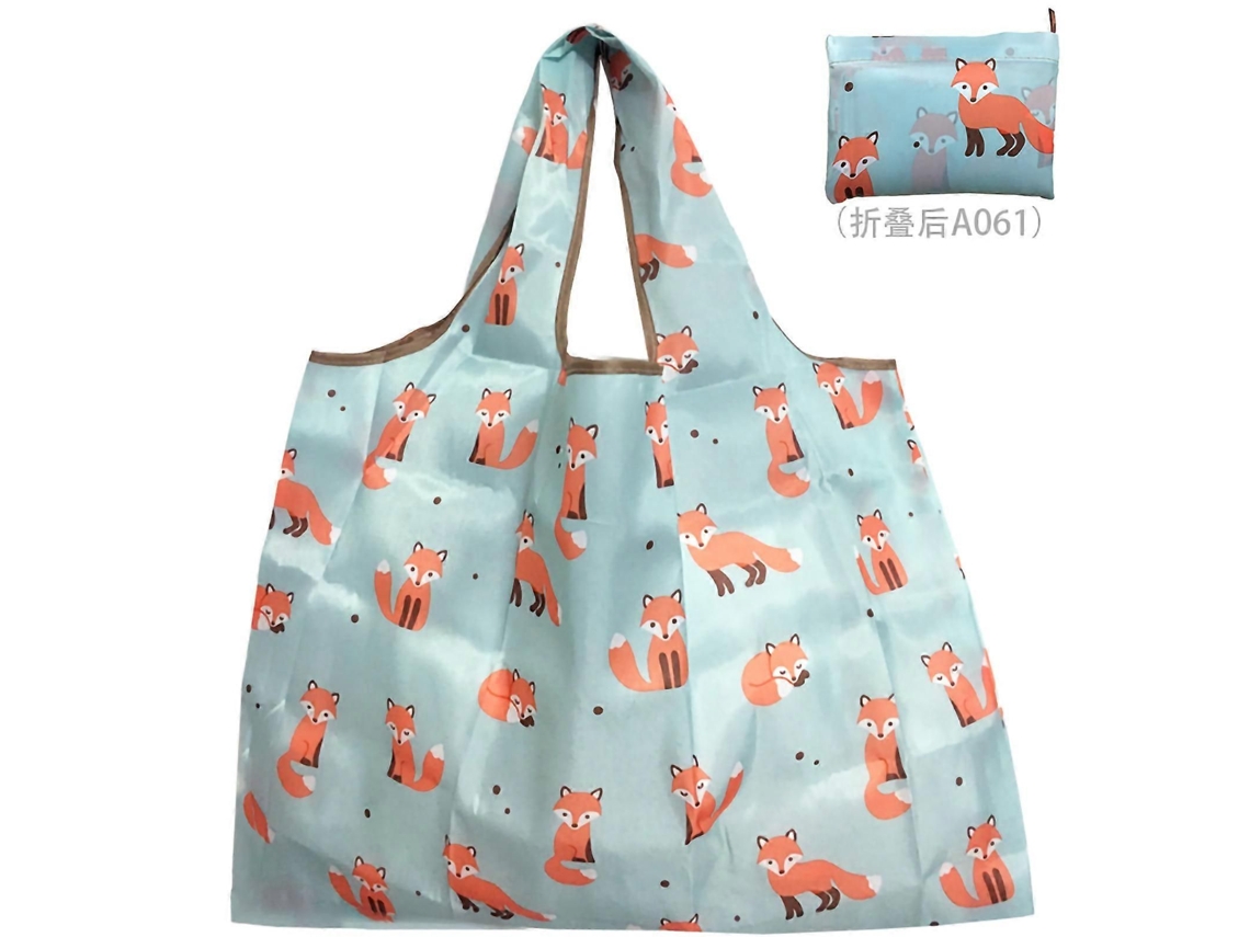 Sacolas De Compras Reutilizáveis ​​com Desenhos Animados, Grandes, Dobráveis ​​e Ecológicas, Ideais Para Compras No Supermercado E Armazenamento