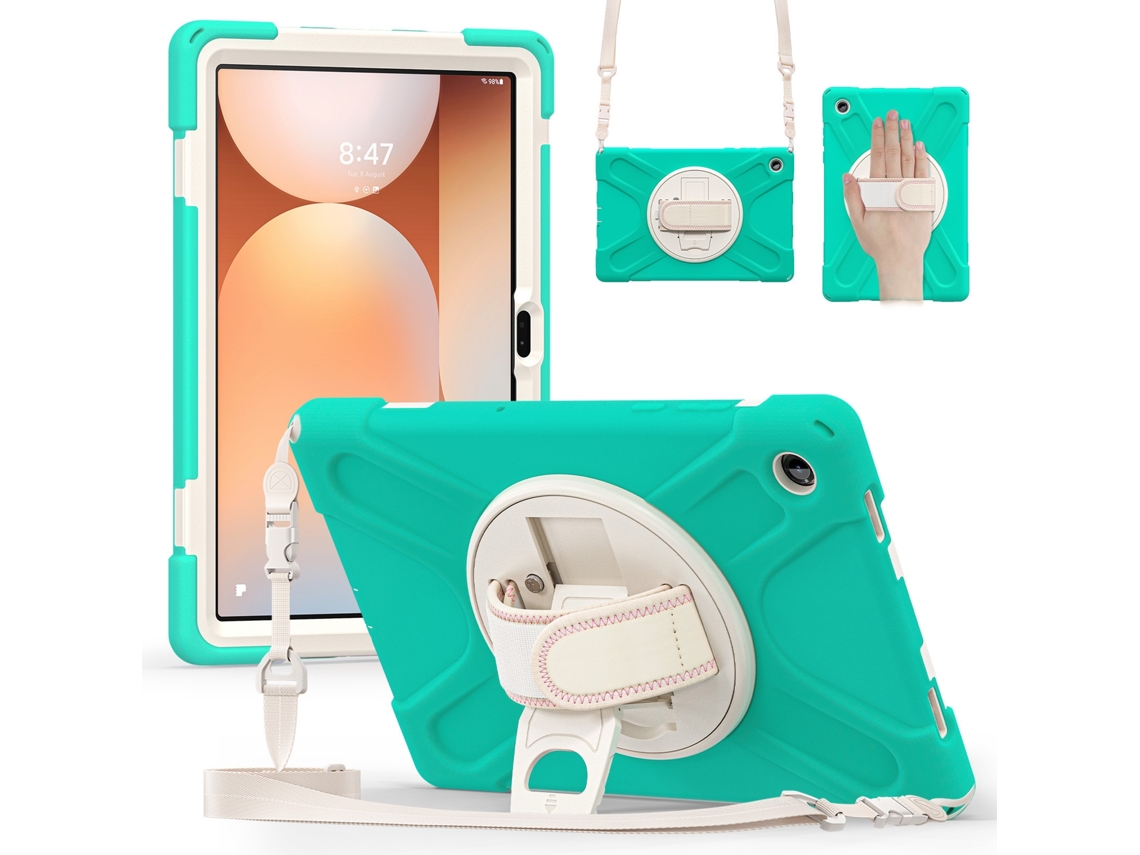 Tressino Capa Tablet Para Samsung Galaxy Tab A11 8.7 Polegadas (2025) Resistente A Quedas, Verde Menta
