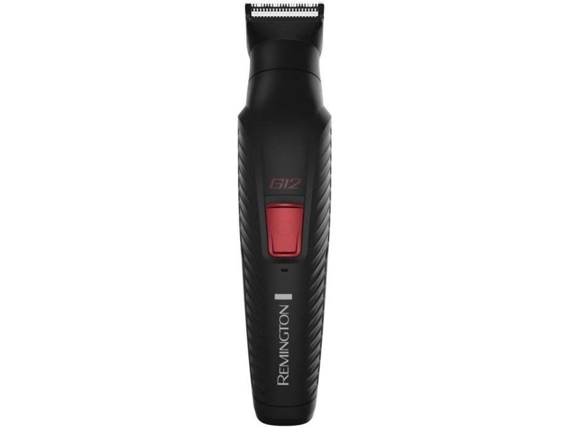 Kit Multifuncional Remington Série G12 Graphite 12 Em 1 Lâminas Autoafiadas Autonomia 40 Min Usb