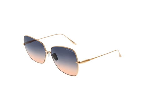 Óculos De Sol De Mulher Dita Zazoe Dourado