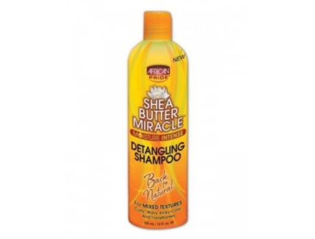 African Pride Shea Butter Miracle Detangling Shampoo 12Oz