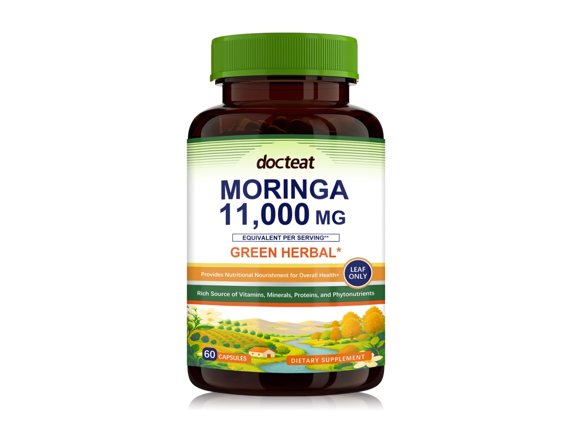 Cápsulas de Moringa LAXISCREED com Concentração Elevada, para Impulsionar Sua Vitalidade Natural