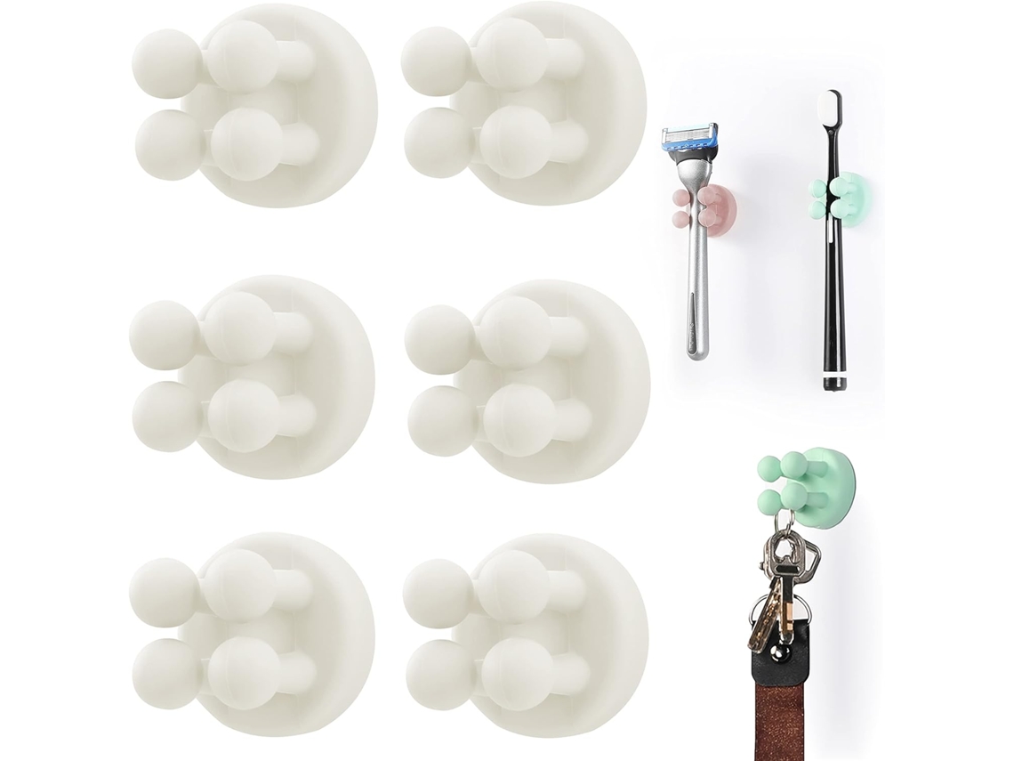 Conjunto de 6 suportes de Silicone à prova d'água AQUAFORGE