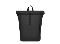 Mochila de Rolltop HENTEN HOME Impermeável para Portátil 15.6" Executiva Unissexo , Grande Capacidade Preto