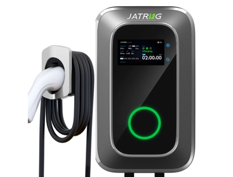 S1 220 12m Estação De Carregamento Ip66 Para Veículos Elétricos Trifásicos De 22 Kw / 32 A Com Cabo Tipo 2 De 12 M Jatrhg