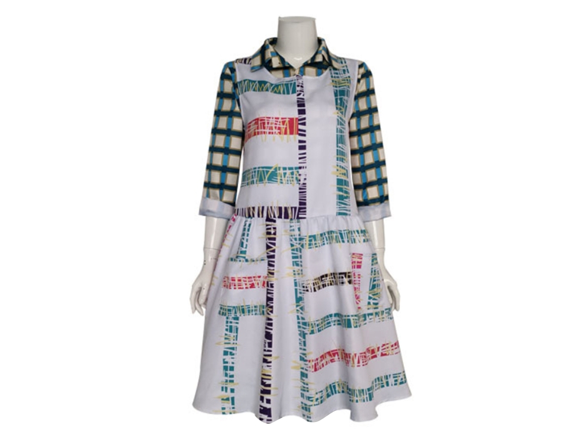Vestido de Carnaval Cosplay de TV LAXISCREED