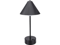 Luminária De Mesa Ferro Com Led E Controle Por Toque Yosoo Health Gear, Recarregável Via Usb, Luz Quente, 1200mah, 16x