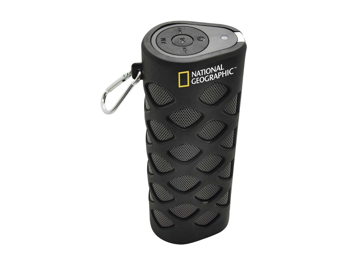 Alto-falante Bluetooth NACIONAL GEOG. 9684001 (Preto - 6W)