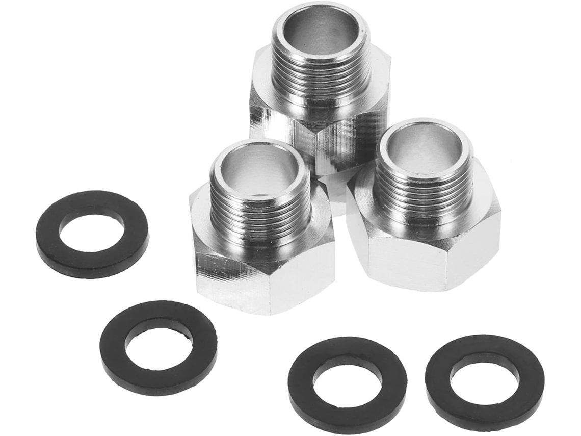 Adaptador De Mangueira Cobre 4 Peças, Conexão Rápida Macho G1/2 Para