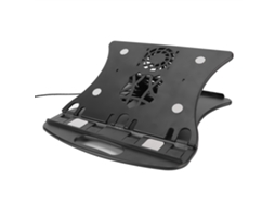 Suporte Portátil Ajustável com Cooler para Laptop