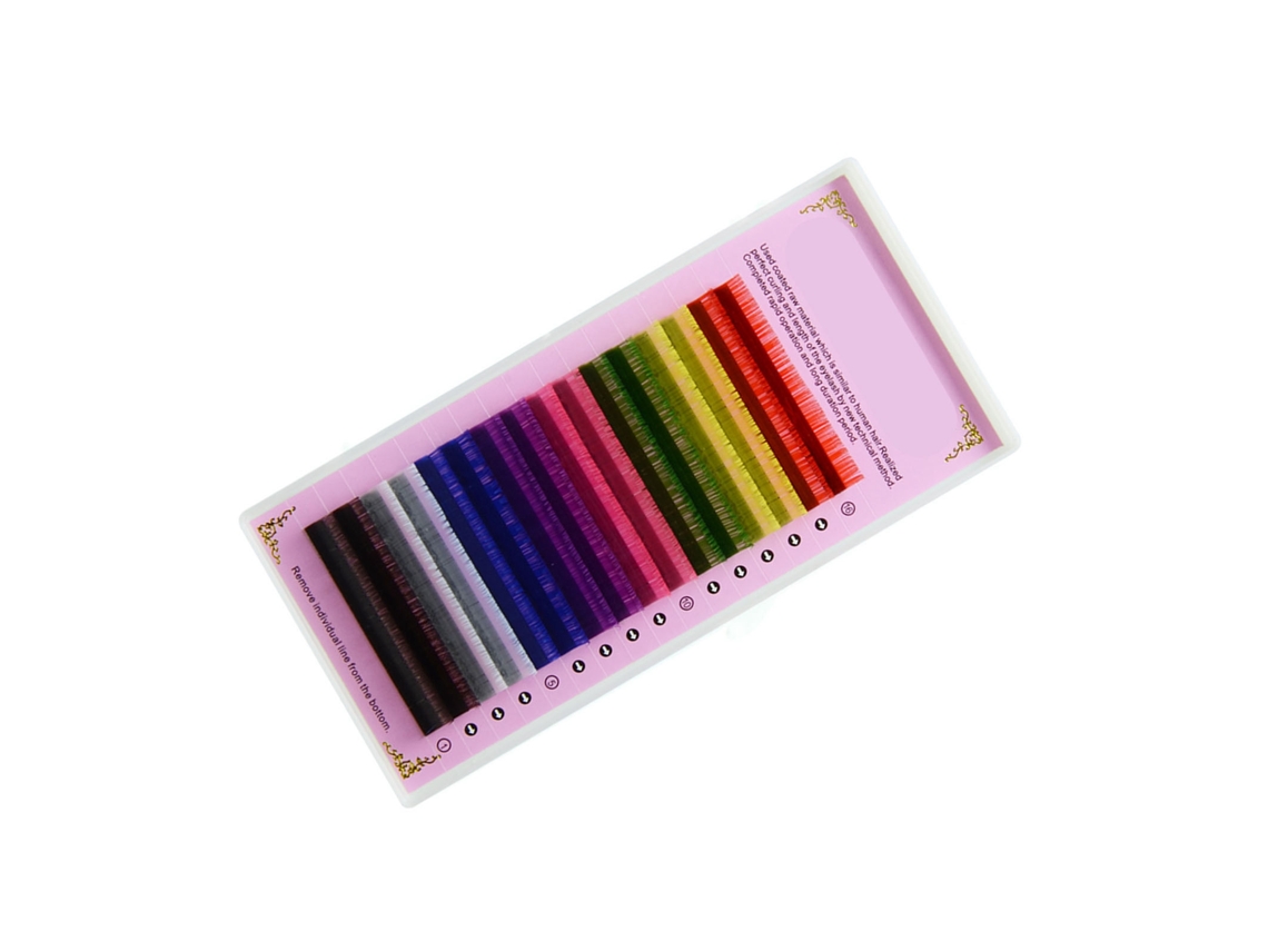Cílios Postiços Coloridos (exquisitos E Macios, Leves E Confortáveis) Eoocoo