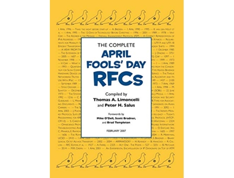 Livro Complete April Fools Day RFCs de Thomas A Limoncelli e Peter H Salus (Inglês)