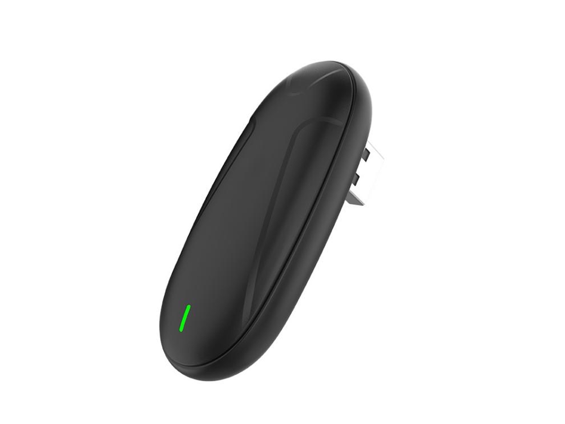 Adaptador Bluetooth ZRUXE Mini Se X1air Preto (conversor Carplay/android Auto com Fios para Sem Fios, Wifi 5.8ghz, Plug And Play, Compativel