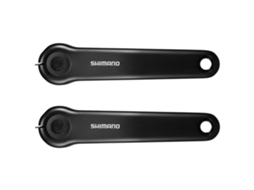 Manivela de Bicicleta Elétrica Steps E6100 Preto 170 Mmshimano