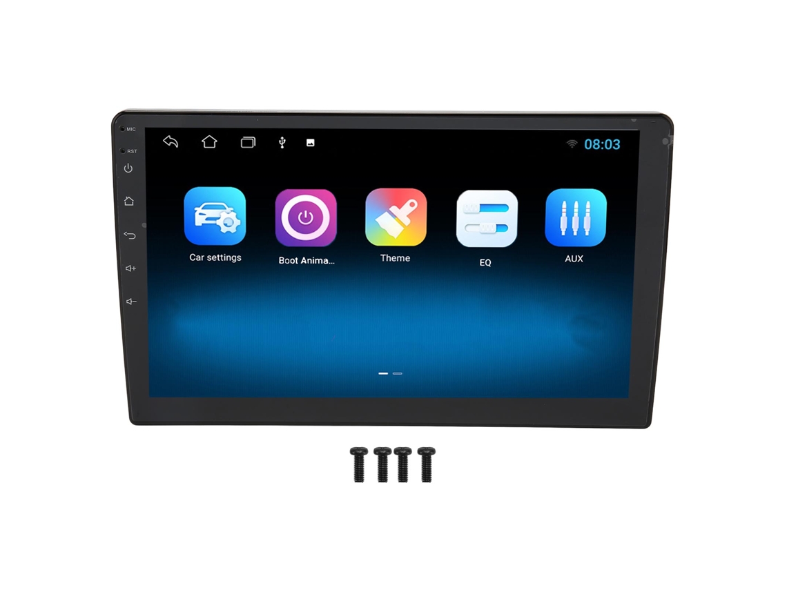 Stereo Carro 10.1 Polegadas Tela Touch Android 11 Gps 5g Wifi Carplay