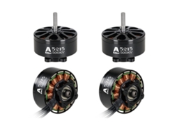 350kv1 Pcflashhobby Arthur 5215 350kv / 500kv Motor Brushless 3 8s de Alta Potência com Eixo de 6mm para Drones de Corrida Fpv Diy MDUG