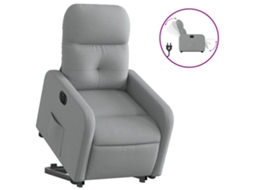 Electric Stand Up Recliner Chair, Electric Stand Up Recliner Chairs Vidaxl Cinzeto Tecido
