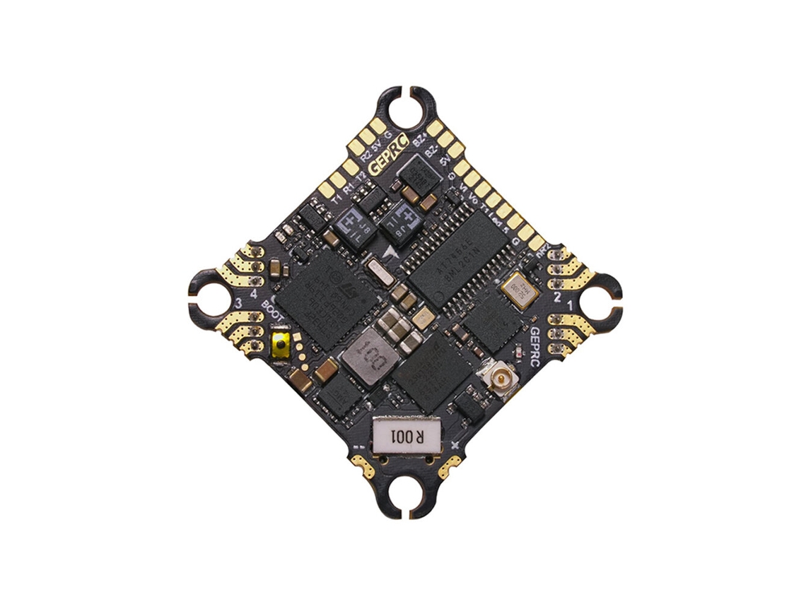 Controlador Voo Elrs 2.4ghz 25.5x25.5mm Geprc Taker F411 8 Bits 12a Aio F4 Osd Esc 4 em 1 12a 2 4s para Drone Fpv MDUG