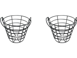 Cesto SFUSHOS para 2 bolas de golfe com alça, capacidade para 50 bolas