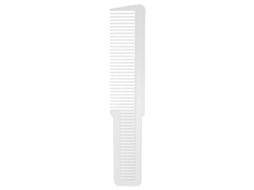 Pente De Bolso Profissional Com Dentes Finos E Largos Para Barbearia E Estilo De Cabelo De Todos Os Tipos Branco