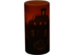 Vela Eletrônica De Led, Vela De Halloween, Luzes Piscantes, Decoração Brilhante Para Festas. Vela Eletrônica De Led, Vela De Halloween, Gokoco