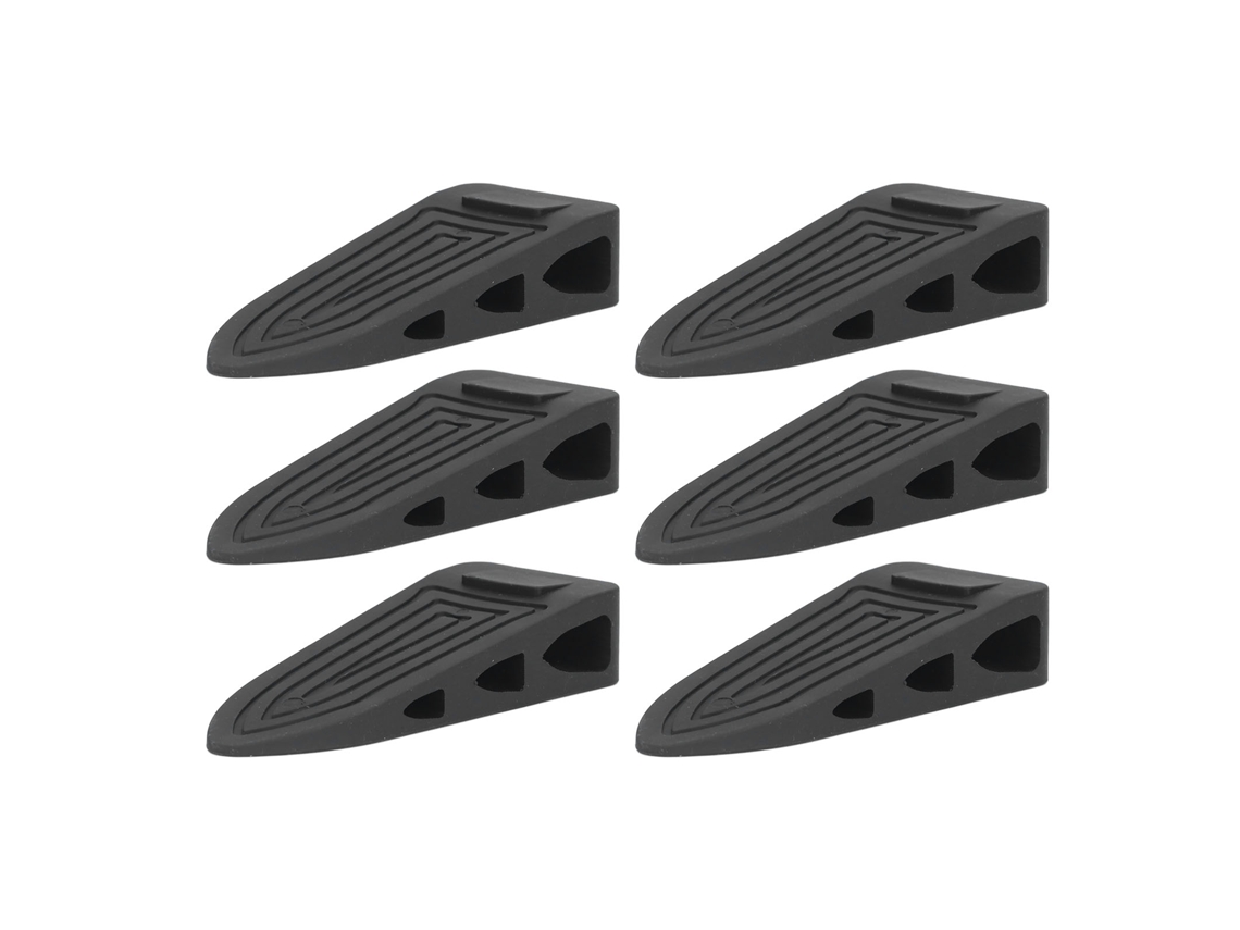Batentes De Porta Empilháveis E Ajustáveis Em Altura (pacote Com 6, Profissional Para Uso Doméstico)