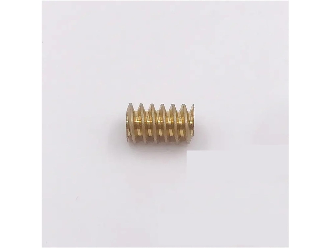 Engrenagem Helicoidal De Cobre Com Módulo 0, 5, Diâmetro De 10mm E Abertura 2, 30mm, Para Eixos De Partida Eletrônicos