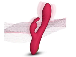 Vibrador De Massagem De Silicone Macio Com Motores Potentes Duplos Recarregável Por Usb Com 12 Modos Para Aliviar Dores E Tensões Musculares Yunzii