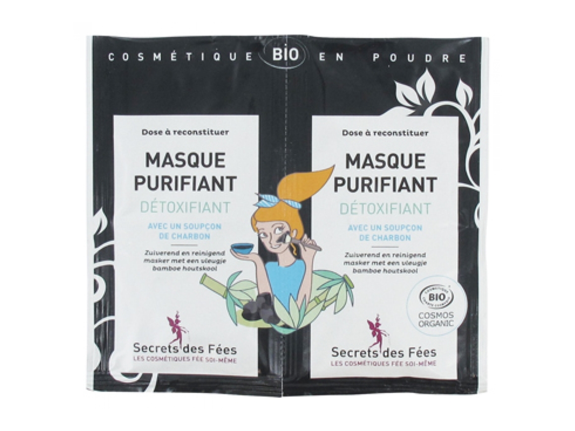 Máscara Purificante Bio Desintoxicante 2 X 4,5 G SECRETS DES FÉES
