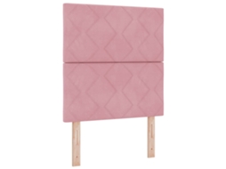 Cabeceira Led Rosa 80 Cm Couro Sintético MAISON EXCLUSIVE