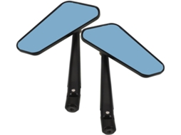 Espelho Retrovisor Giratório Para Motocicleta, Com Suporte Para Espelhos Laterais No Guidão.