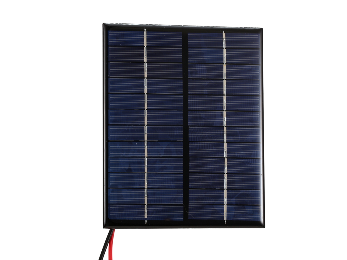 Painel Solar Portátil 2w 12v Impermeável Diy Para Camping Worten