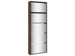 Shoe Cabinet, Shoe Cabinets Vidaxl Marrom Madeira Processada (n/a)