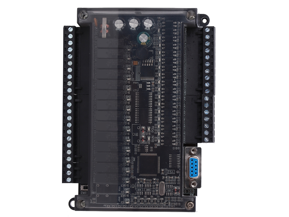 Placa de Controle Industrial Plc com Base e Enclosure