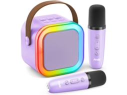 Peski Karaoke Machine, Modelo Mais Recente De 2025, Para Crianças E Adultos. Mini Microfone De Karaokê Portátil Com Bluetooth E Al Aquaforge