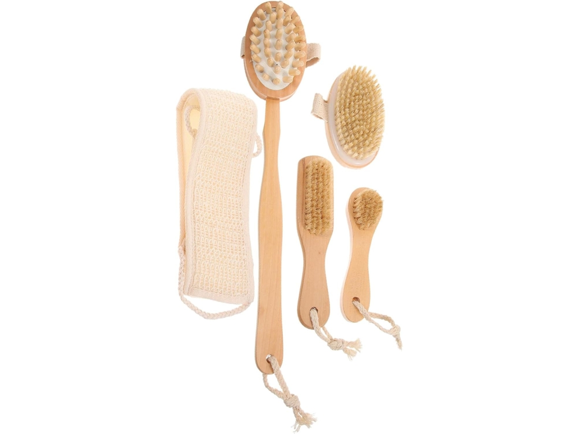 Lurelia Pack De 5 Buchas Vegetais De Banho Para Costas, Bucha Vegetal
