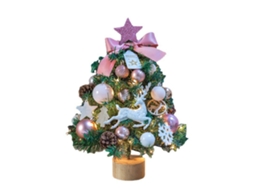 Laxiscreed Árvore De Natal De Mesa 45cm Com Luzes De 3m E Necessita De 3 Pilhas