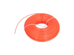 Cortador de grama PRIMEROX Fio com fio de nylon redondo de 2,4 mm e 120 m para jardim | S/BRAND
