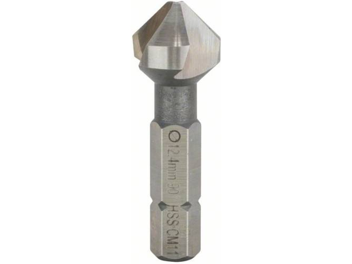 Escareador BOSCH Cónico 12,4 mm - M 6 - 35 mm - 1-4''