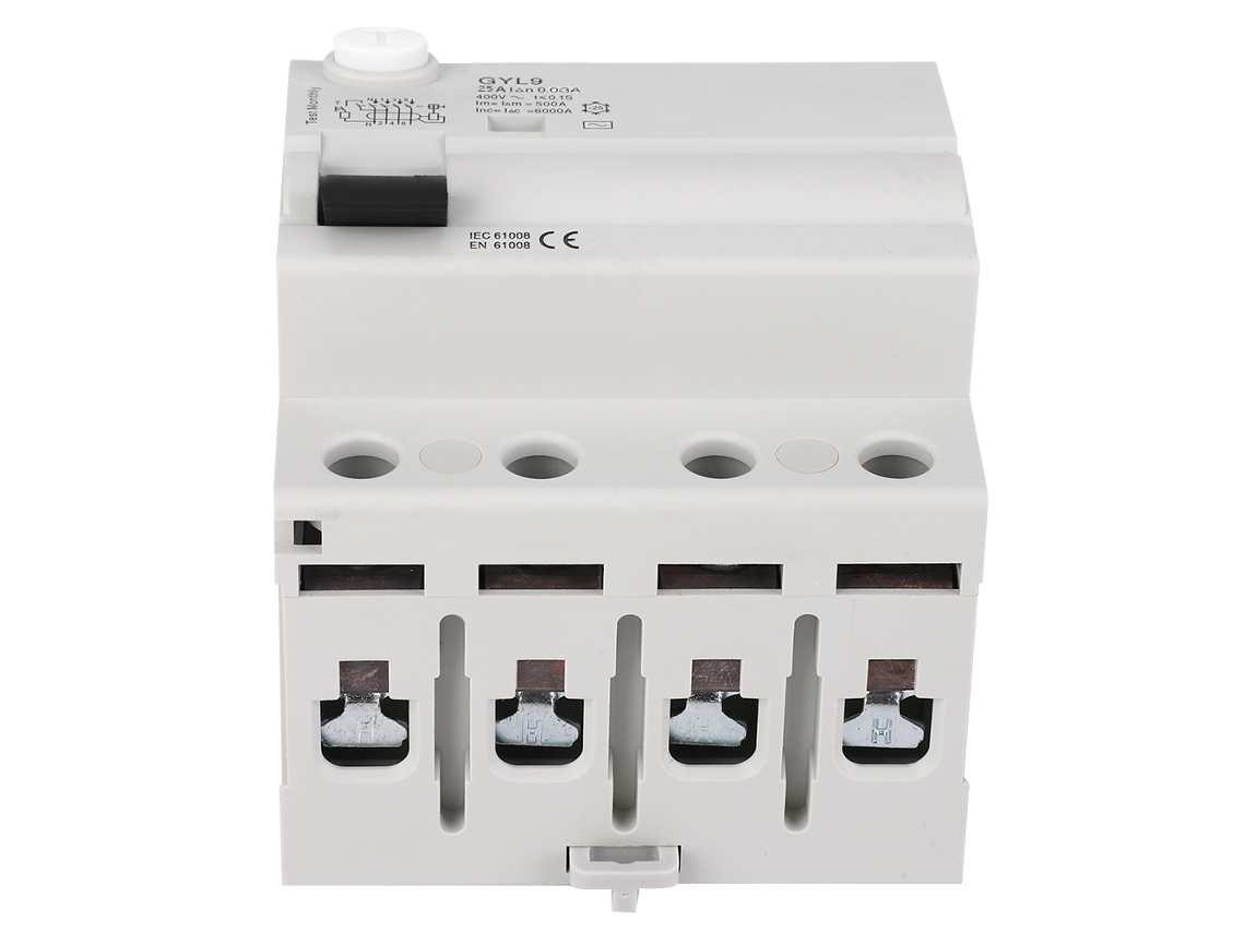 Disjuntor De Corrente Residual (proteção Contra Fuga Elétrica, 400vac)