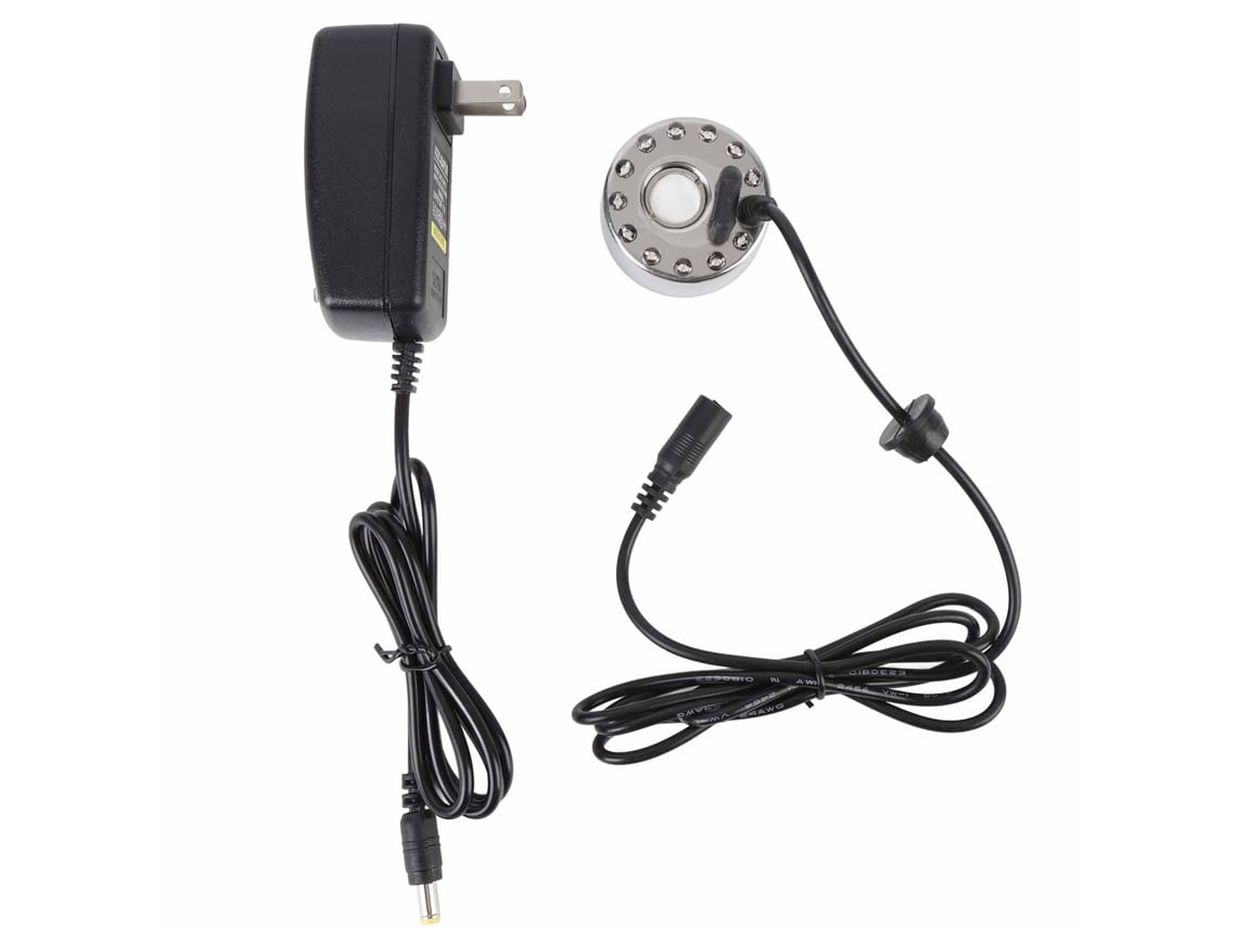 Gerador de Névoa, 12 LEDs, Mudança de Cor S/MARCA