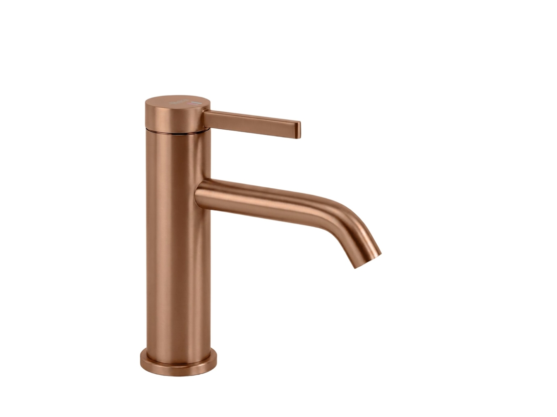 Grifo de Lavabo REA Rivo Brush Copper Low 10 X 5 X 16,5 Cm