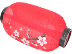 Conjunto De 2 Lanternas Japonesas Impermeáveis Para Pendurar, Ideais Para Decoração De Festas Com Tema De Sushi.