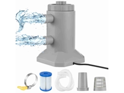 Bomba Filtro Piscina Silenciosa 75w 2000l/h Proteção Sobreaquecimento