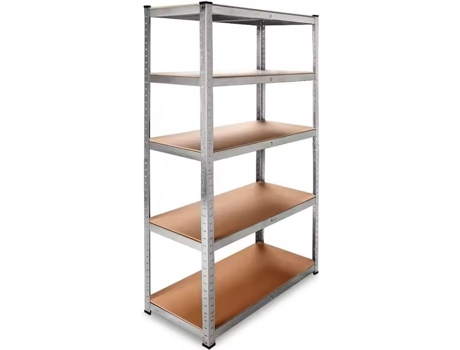 Estante Metálica Galvanizada 875 Kg Com 5 Prateleiras Dasck (180 X 90 X 40 Cm)